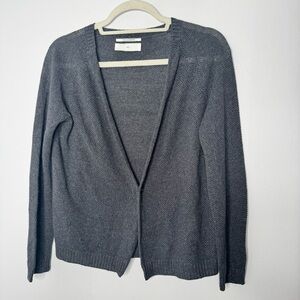 Pomandere linen blend cardigan size 40